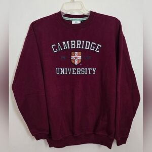 Unisex Offically Licensed Cambridge University Crewneck Sweatshirt Large England